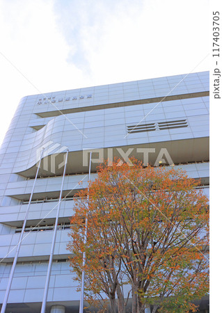 愛知県名古屋市、吹上ホールの風景 117403705