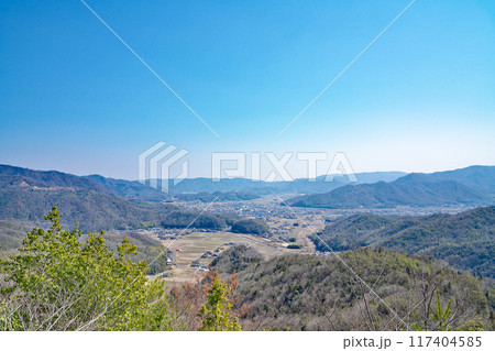 【矢掛小林展望台からの風景】 岡山県小田郡矢掛町 【矢掛小林展望台からの風景】 岡山県小田郡矢掛町 117404585
