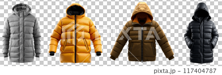 Down jacket set 117404787