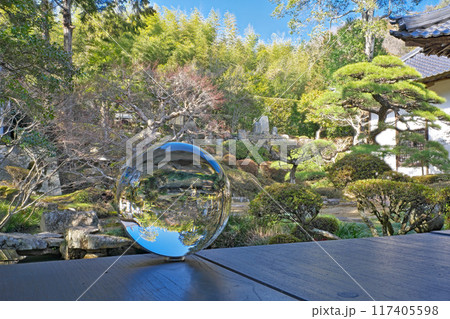 【大通寺 (庭園) (水晶玉)】 岡山県小田郡矢掛町小林 117405598