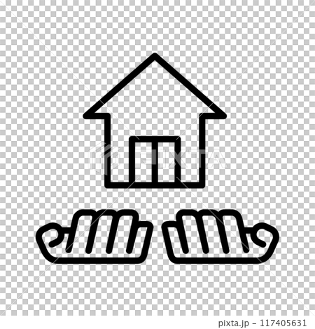 Home care icon Home care icon 117405631