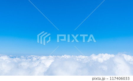 雲海と青空 117406033