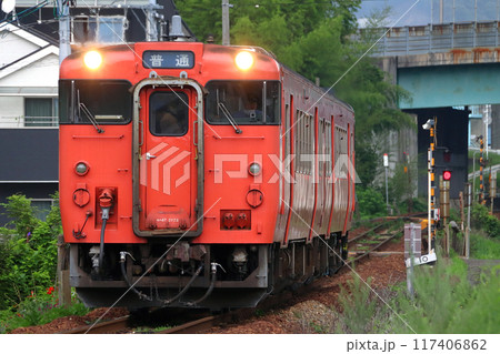 ［JR-P］芸備線キハ47（普通：広島⇔三次） 117406862