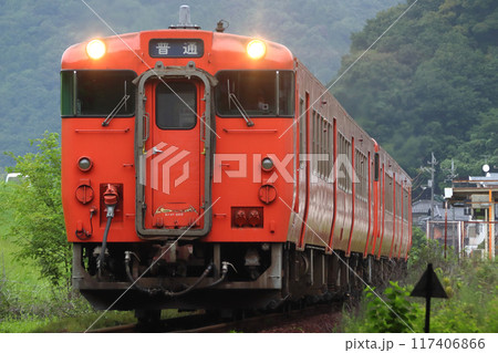 ［JR-P］芸備線キハ47（普通：広島⇔三次） 117406866