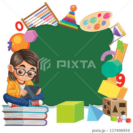Child Learning with Educational Tools 117406959