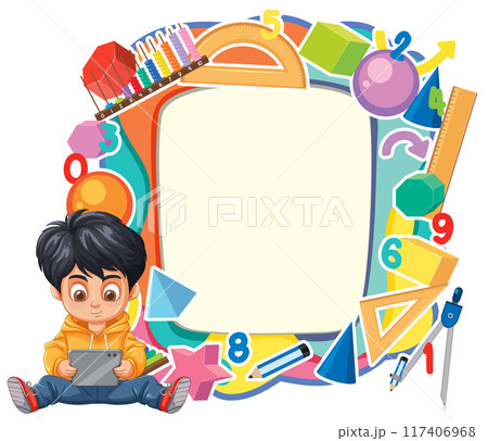 Child Learning with Educational Tools Child Learning with Educational Tools 117406968
