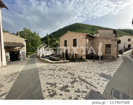Rasiglia a small village in Umbria Italy Rasiglia a small village in Umbria Italy 117407566