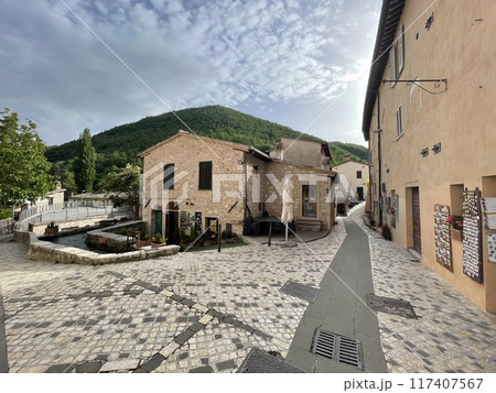 Rasiglia a small village in Umbria Italy Rasiglia a small village in Umbria Italy 117407567
