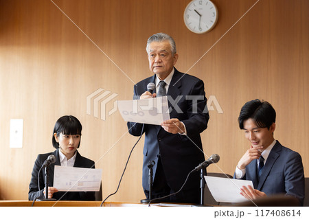 役員会議　経営　決済報告 117408614