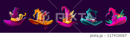 Magic fairytale fantasy witch cap Magic fairytale fantasy witch cap 117410087
