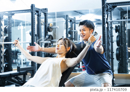 パーソナルトレーニング 117410709