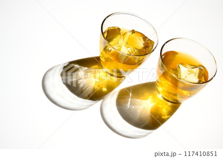 お茶　冷たいお茶 117410851