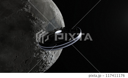 月とUFO 117411176