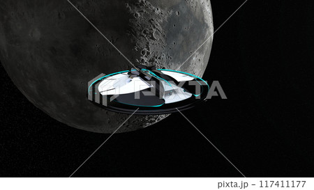 月とUFO 117411177