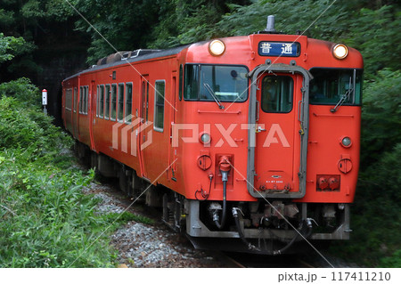 ［JR-P］芸備線キハ47（普通：広島⇔三次） 117411210