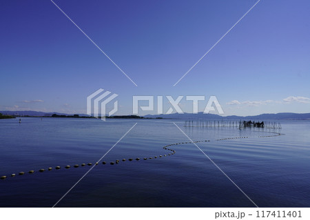 琵琶湖エリ網漁 琵琶湖エリ網漁 117411401