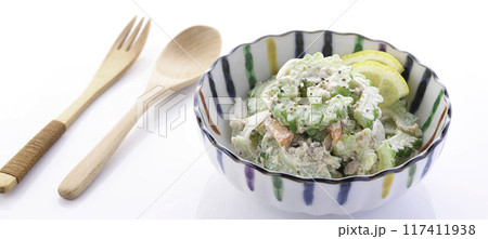 ゴーヤとツナのサラダ 117411938