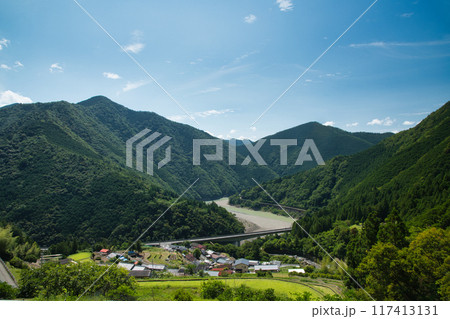 果無越え・七色集落(熊野古道・小辺路) 【奈良県十津川村】 果無越え・七色集落(熊野古道・小辺路) 【奈良県十津川村】 117413131