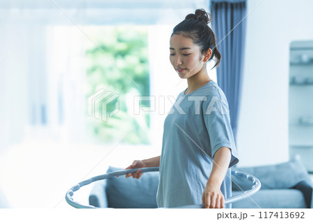 女性ポートレート 117413692