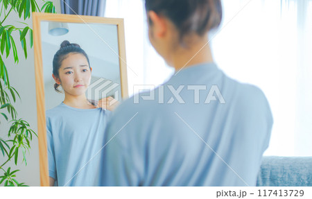 女性ポートレート 女性ポートレート 117413729