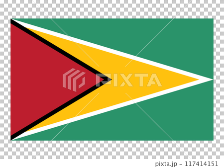 National flag Guyana National flag Guyana 117414151