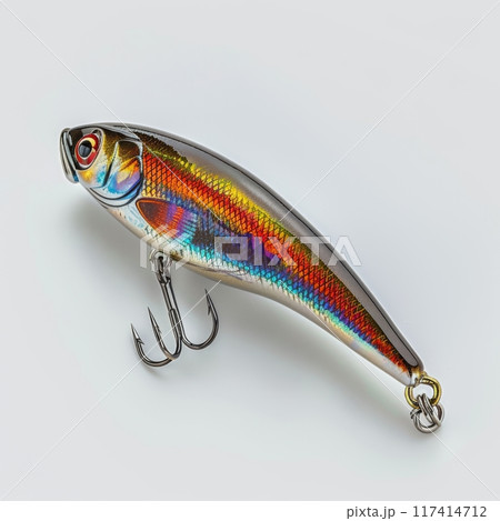 Silver Fishing Lure	 117414712