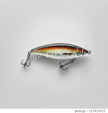 Silver Fishing Lure	 117414715