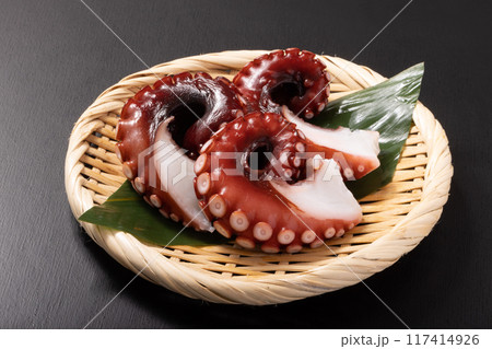 ［宮城県　志津川湾産］蒸し　真蛸 117414926