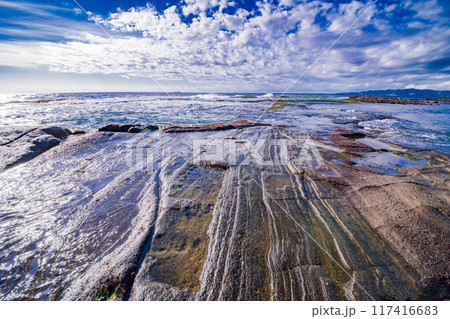 【静岡県】伊豆半島ジオパークの恵比須島・千畳敷 【静岡県】伊豆半島ジオパークの恵比須島・千畳敷 117416683