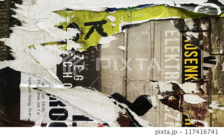 Collage of Old Colorful Posters. Ripped Torn Crumpled Paper. Wall Backdrop Placard Texture. Urban Street Posters Collage. Concert Posters Multilayered Seamless Loop Stop Motion Collage of Old Colorful Posters. Ripped Torn Crumpled Paper. Wall Backdrop Placard Texture. Urban Street Posters Collage. Concert Posters Multilayered Seamless Loop Stop Motion 117416741
