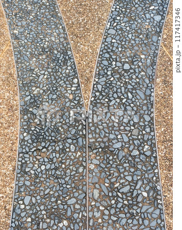 gravel walkway pattern texture background gravel walkway pattern texture background 117417346