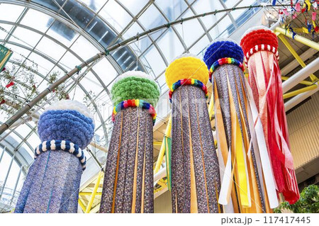 東北の夏祭り　仙台七夕まつり2024　宮城県仙台市 117417445