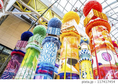 東北の夏祭り　仙台七夕まつり2024　宮城県仙台市 117417454