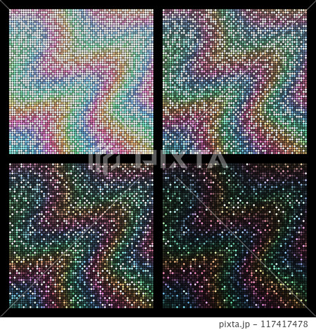 ホログラム 円 虹2 117417478