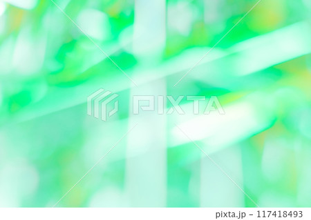 光と影・グリーン 背景素材 光と影・グリーン 背景素材 117418493