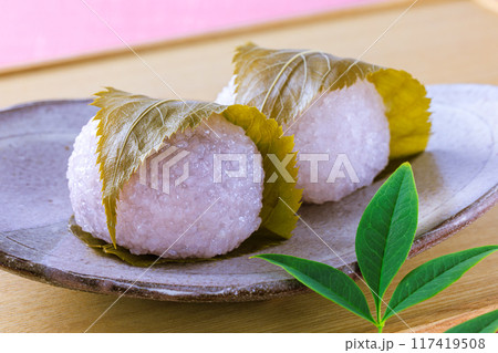 和菓子　桜餅 117419508