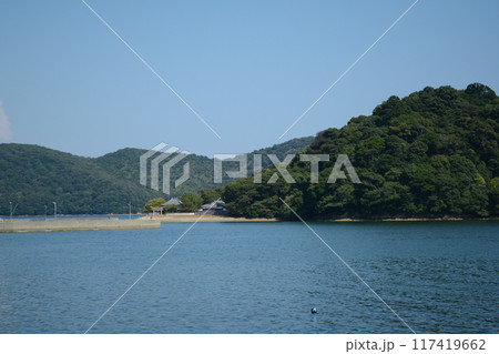 真夏の坂越港 真夏の坂越港 117419662