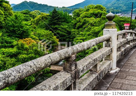 新緑の橘神社 【長崎県雲仙市】 新緑の橘神社 【長崎県雲仙市】 117420213