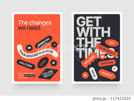 Layout template for events or business related. 117421024