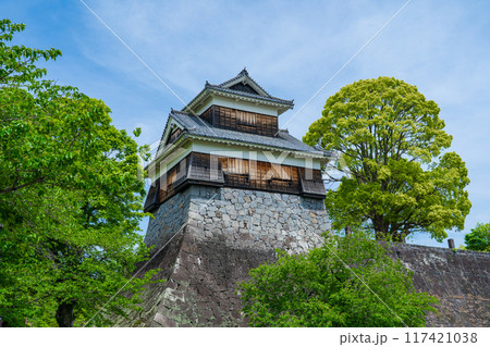 熊本市　熊本城の未申櫓 117421038