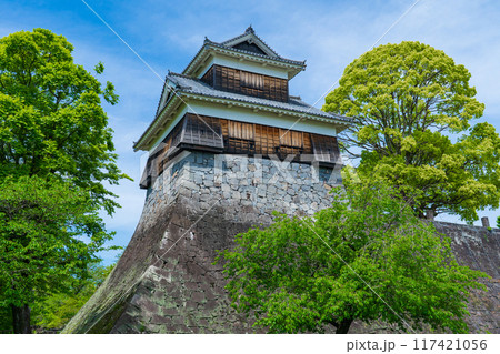 熊本市　熊本城の未申櫓 117421056