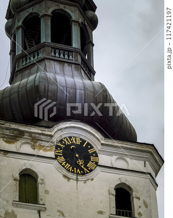 エストニア・タリン　聖母マリア教会の時計　St. Mary's Cathedral, Tallinn 117421197