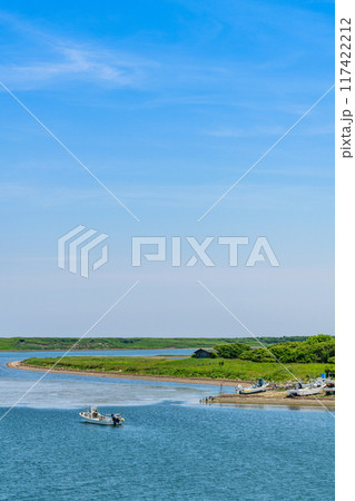 道東サロマ湖の小さな漁港 栄浦漁港 117422212
