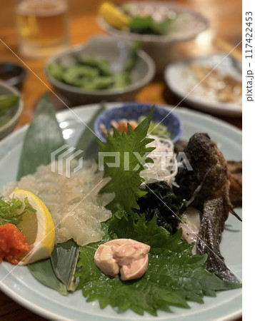 お刺身料理 117422453