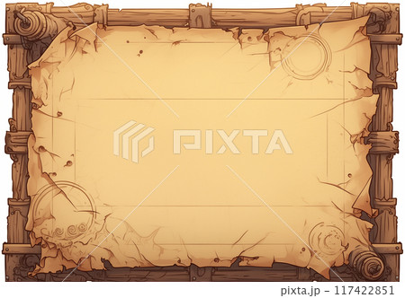 アンティーク風 フレーム 117422851