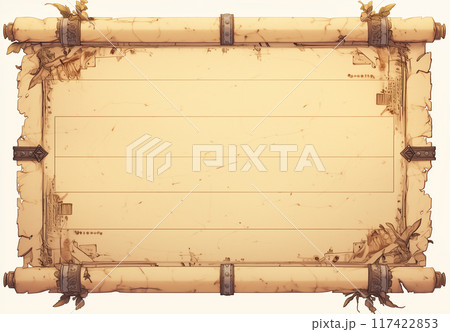 アンティーク風 フレーム 117422853