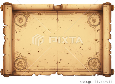 アンティーク風 フレーム 117422911