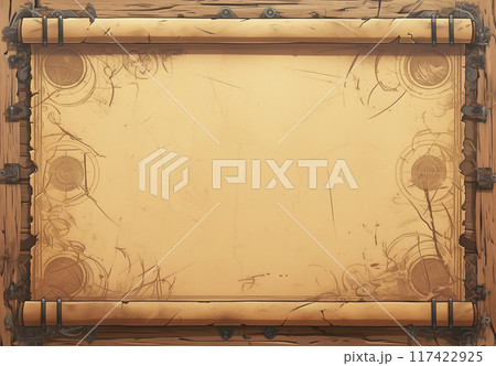 アンティーク風 フレーム 117422925