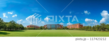 3:1 大学病院の外観01 117423212