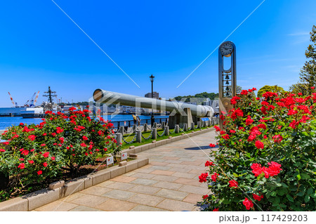 神奈川県　横須賀市　ヴェルニー公園（戦艦陸奥の砲身） 117429203